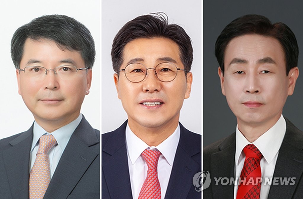 춘천시장 도전하는 육동한-최성현-이광준