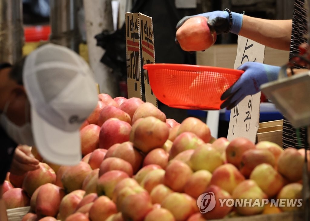 과일값은 안 올라야 할텐데