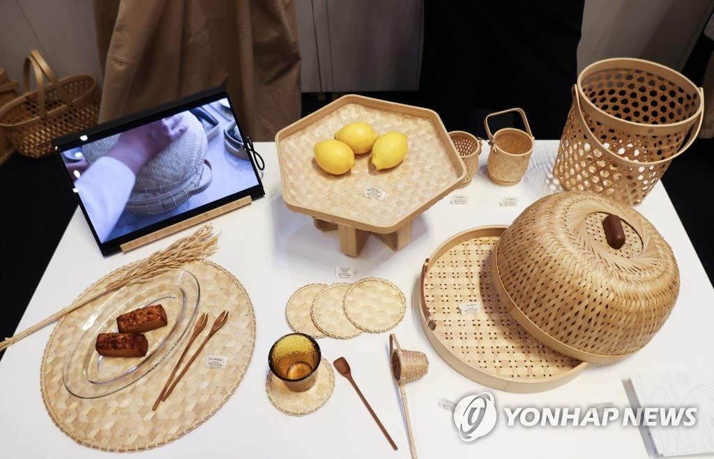 공예품에서 묻어나는 섬세한 손길