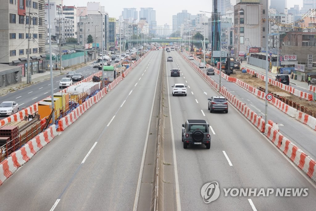 국회대로 지하화…16일부터 지하차도 통제