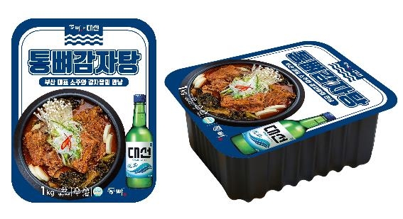 부산 소주, 돼지국밥 이어 감자탕과 만나다