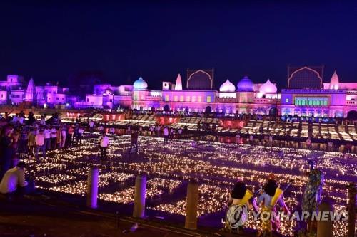 [월드&포토] 전국이 불빛으로 가득…인도 빛의 축제 디왈리