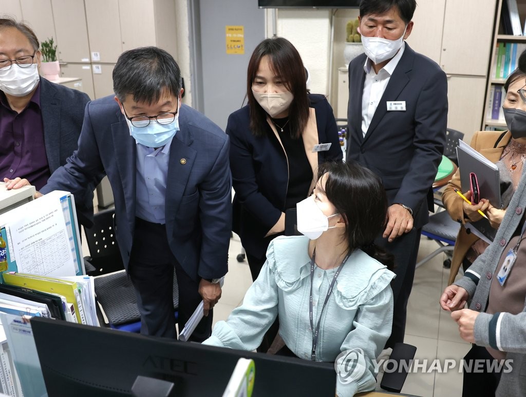 이기일 차관, 차세대 시스템 관련 강서구 현장방문