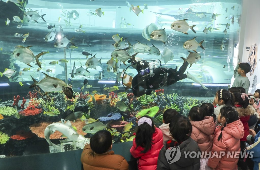 여기가 국립해양박물관 수족관