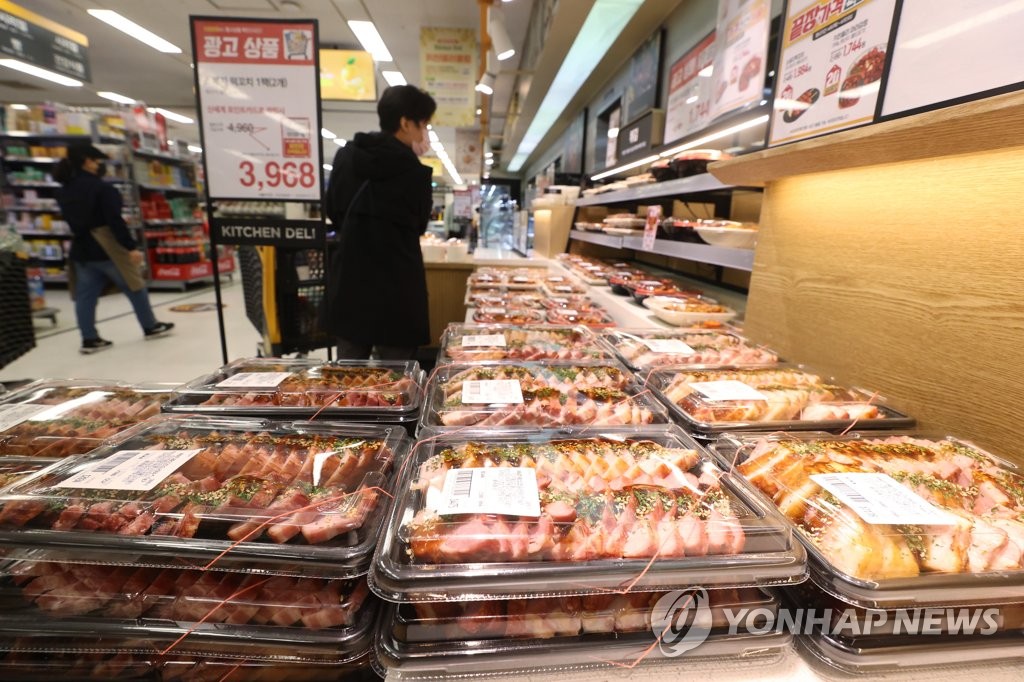 대형마트 간편 조리식품 수요 증가