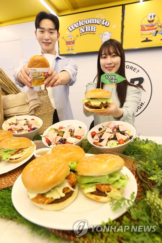 노브랜드버거, 번 100% 식물성으로 전환