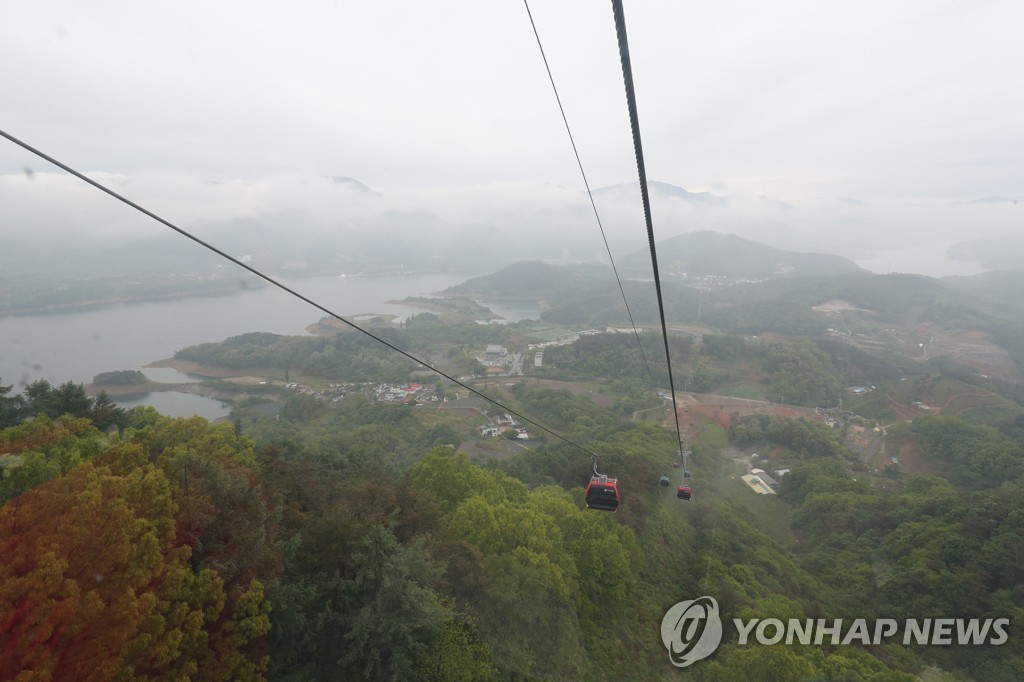 청풍케이블카·모노레일 단전으로 운행 차질
