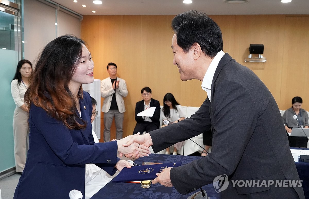 오세훈 시장 위촉장 수여 관련자료 3