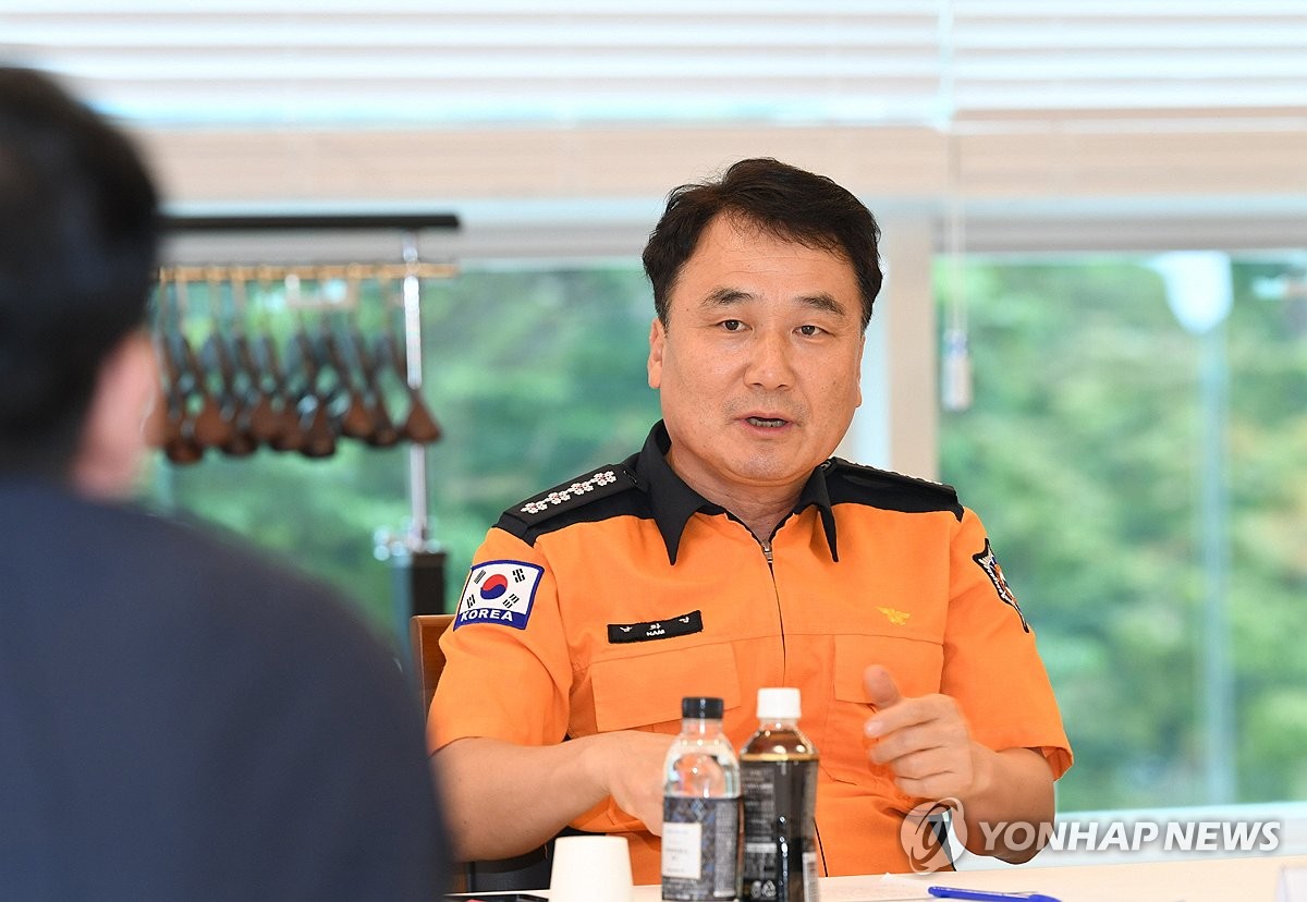 이차전지 생산시설 점검하는 남화영 소방청장