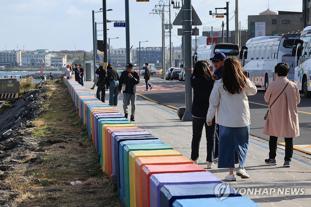 도두 해안도로 산책