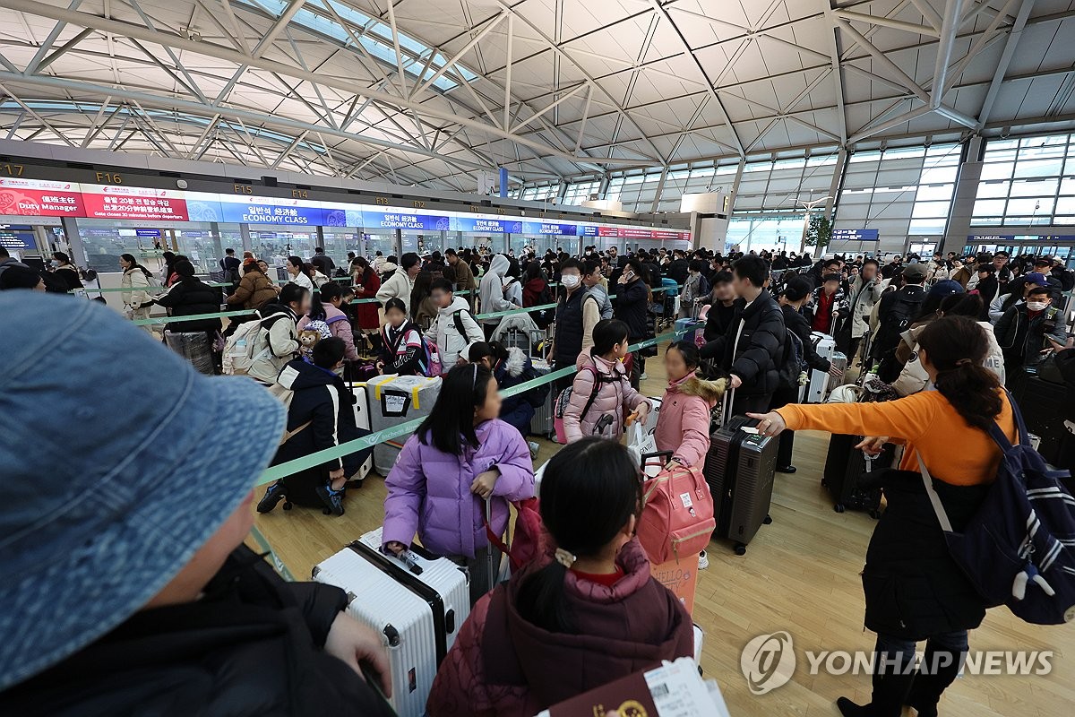 1월 중국 노선 이용객, 전년 동월 대비 7배 급증했다