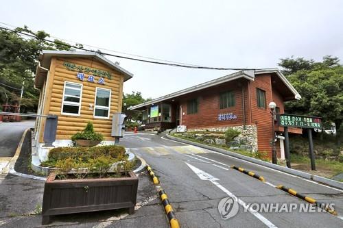 백운산 자연휴양림 자동차야영장