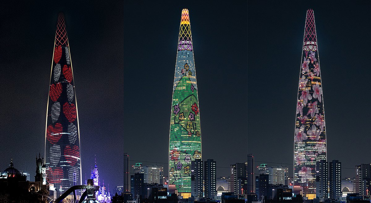 롯데월드타워·몰, 봄옷 갈아입었다…화이트데이 겨냥 팝업도