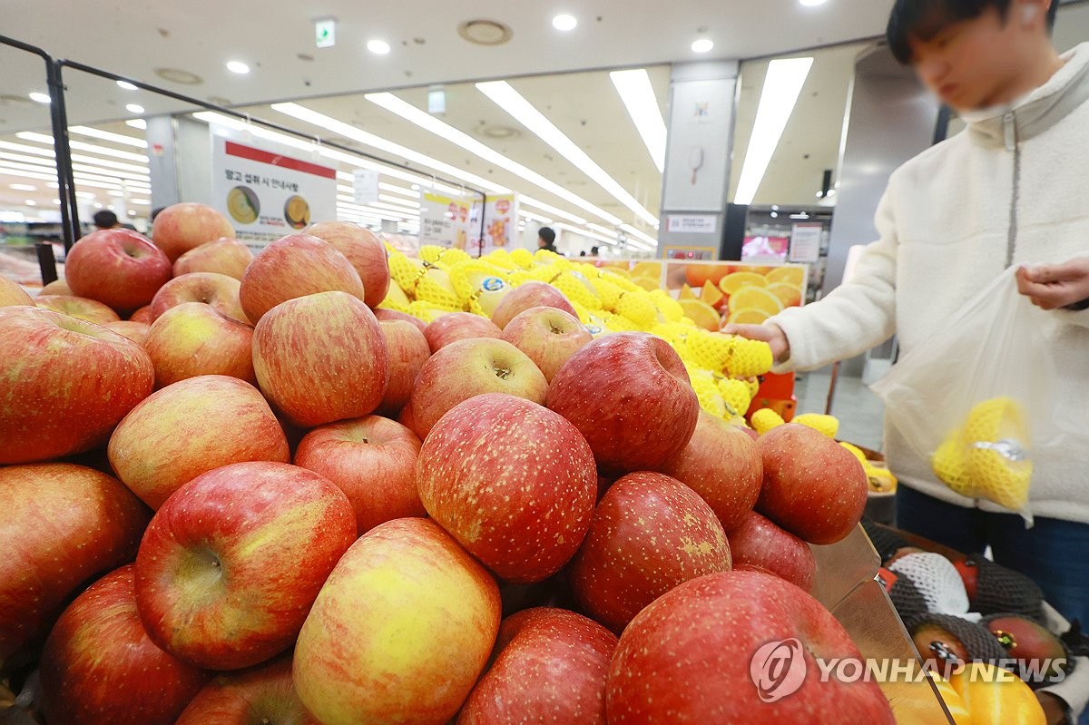 사과·배 소매가격 하락 전환…도매가격은 강세