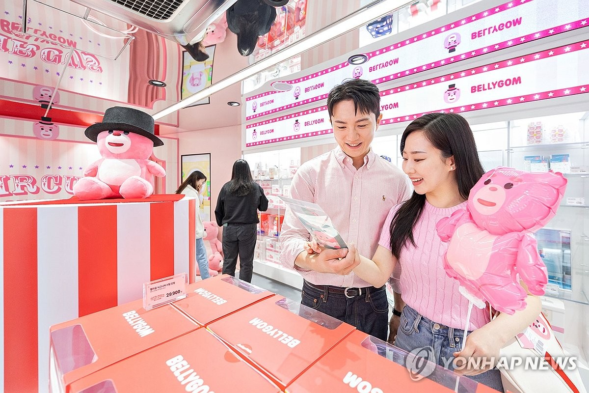 롯데홈쇼핑 벨리곰, 나우인명동서 팝업스토어 진행