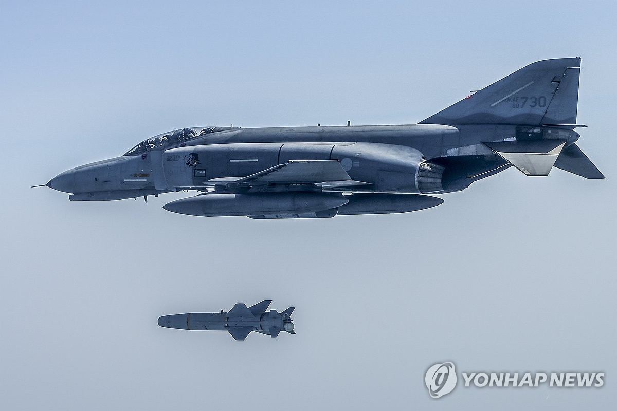 F-4E 팬텀의 마지막 실사격