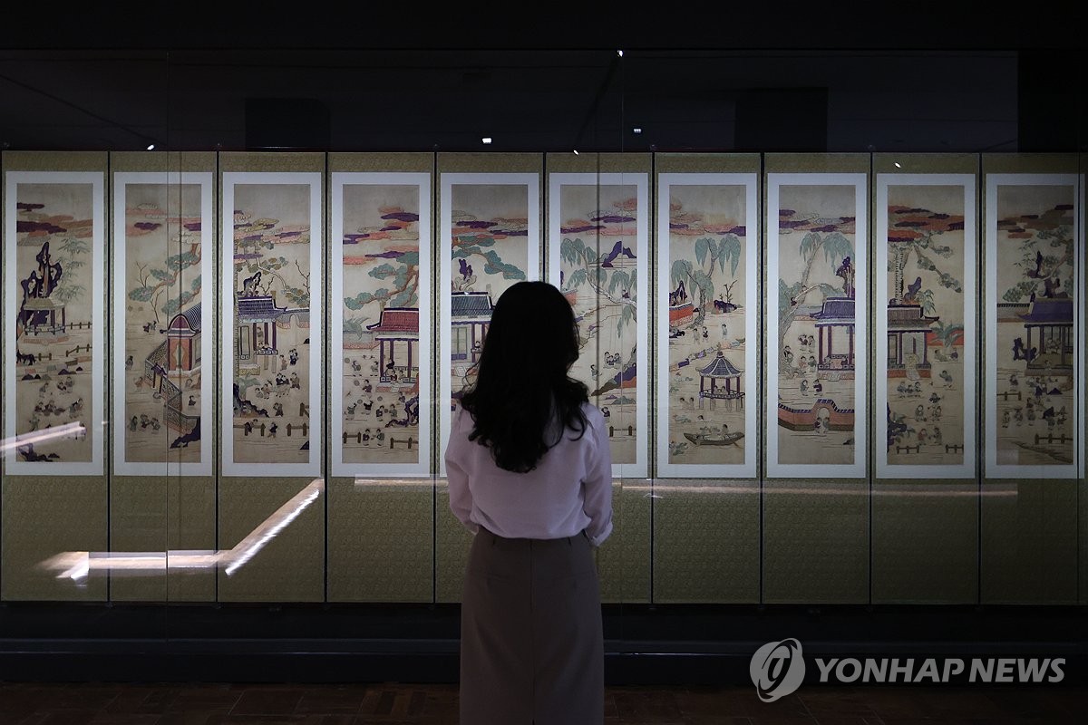 한국 자수의 아름다움