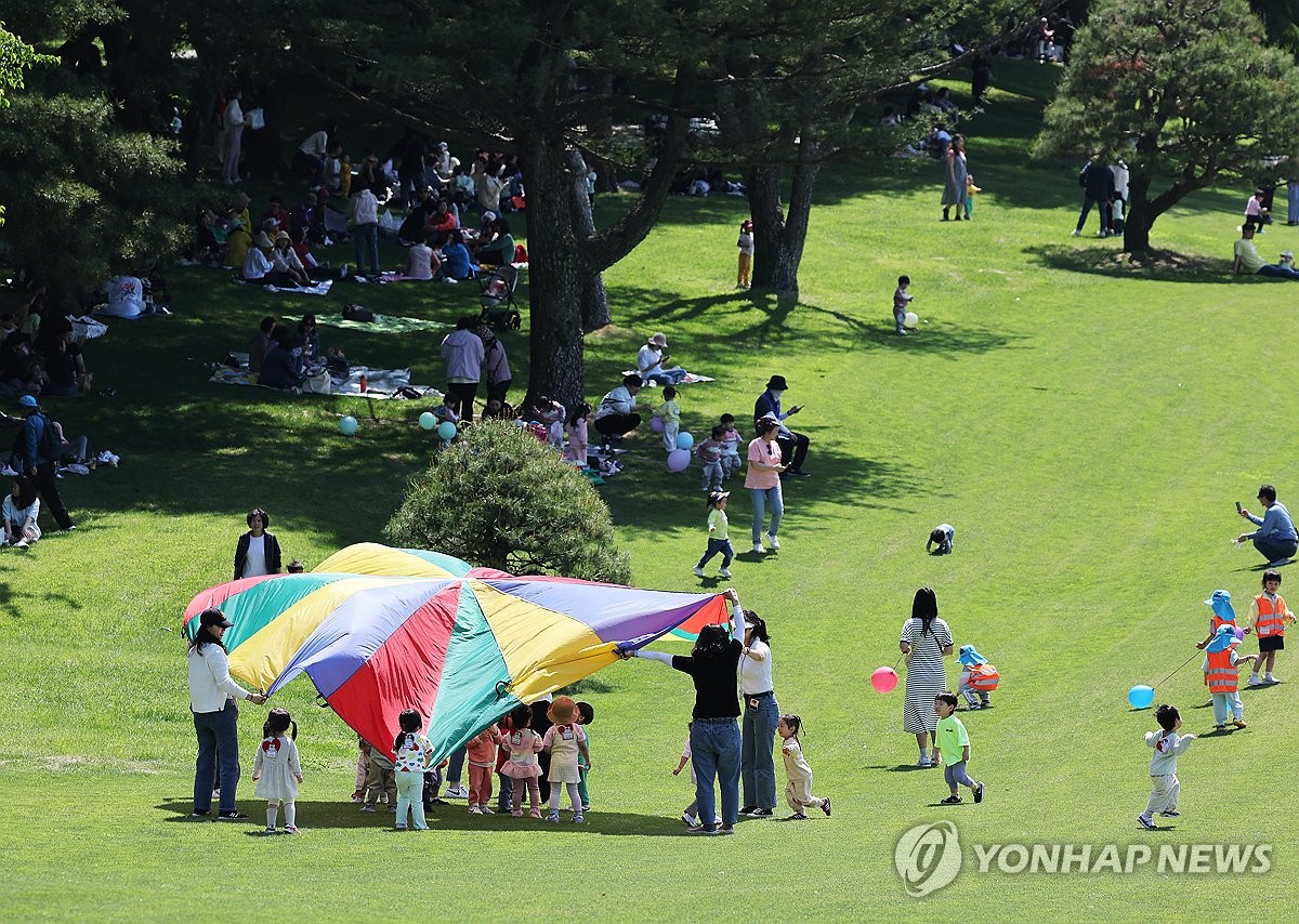 놀이터로 변신한 골프장