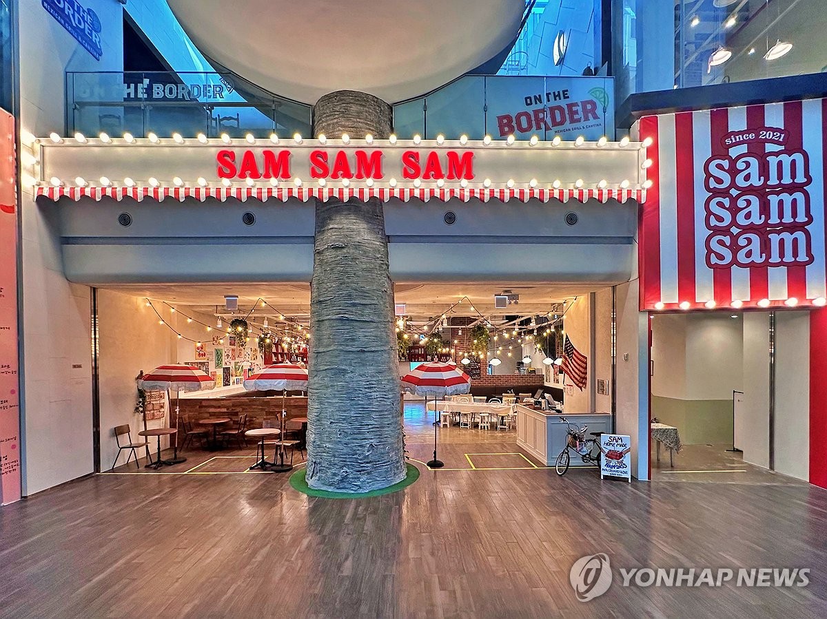 롯데백화점, 레스토랑 쌤쌤쌤(sam sam sam) 오픈