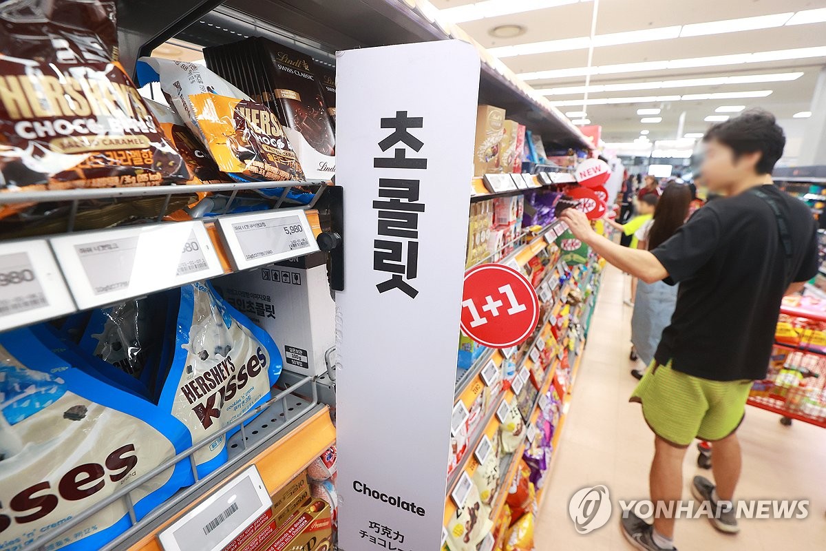 6월부터 오른 초콜릿 가격