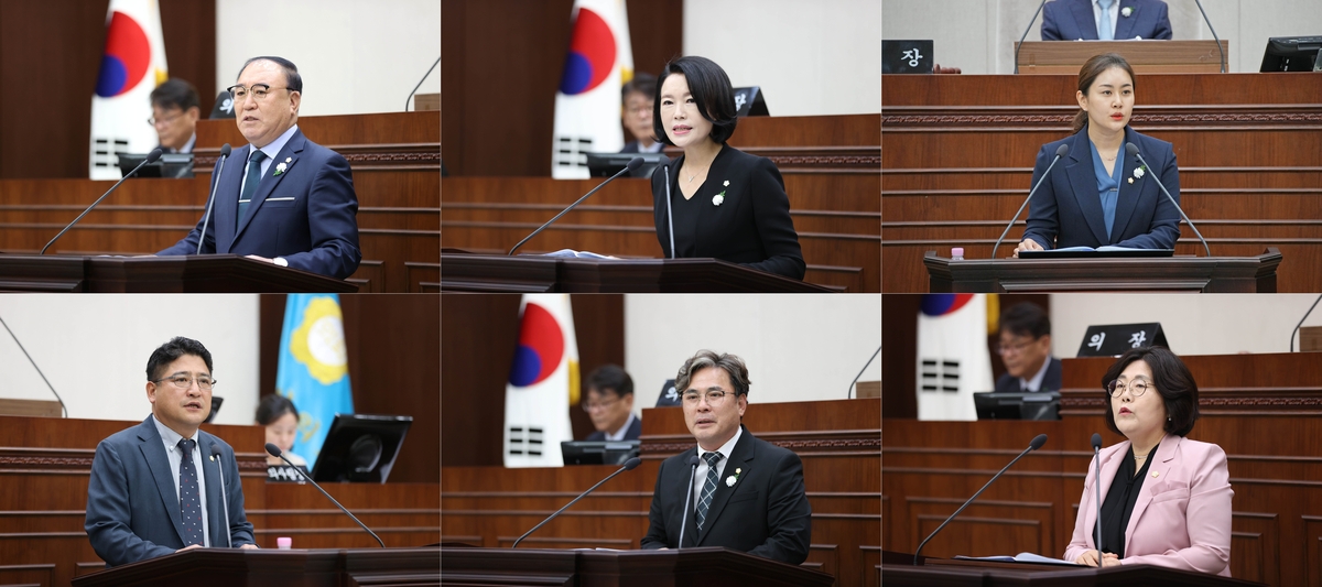 원주시의회 제29회 정례회 개회…행정사무감사·안건심사 57건