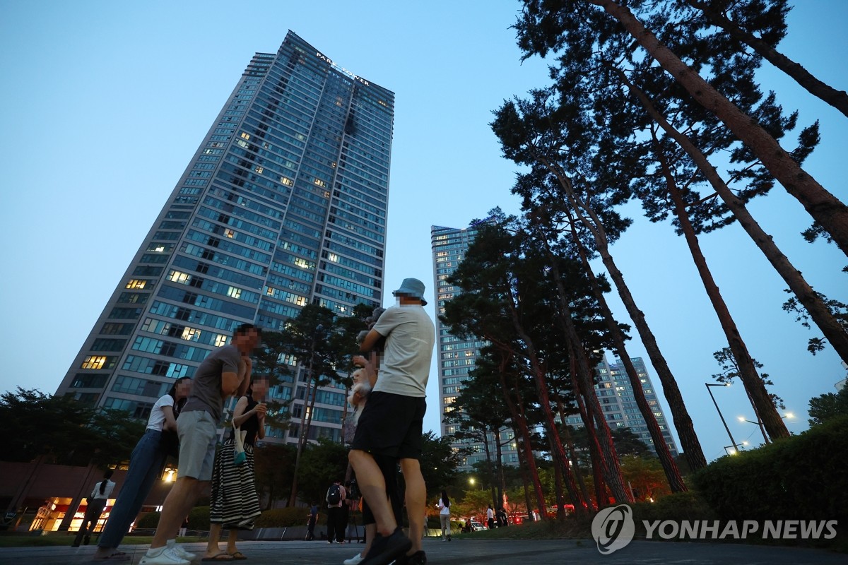 용산동아파트 단지 사진