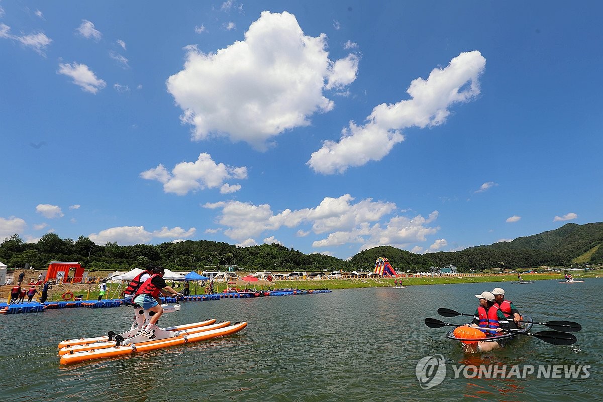 수상레저로 날리는 무더위