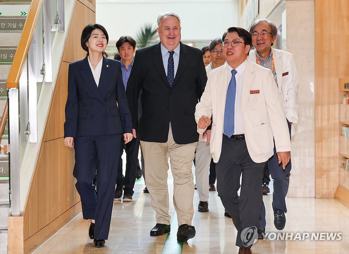 강북삼성병원 방문한 국민의힘 의료개혁특위