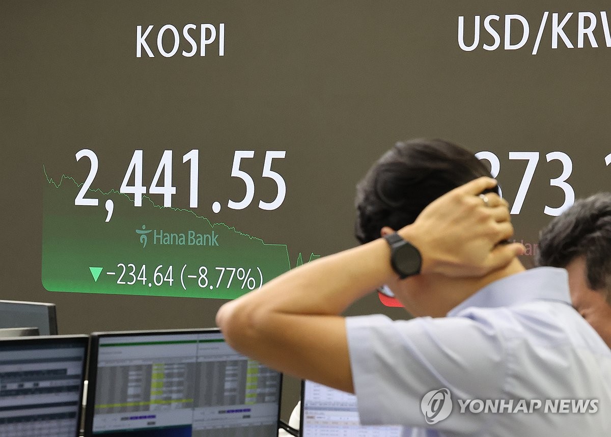 코스피 12% 폭락 관련자료 1