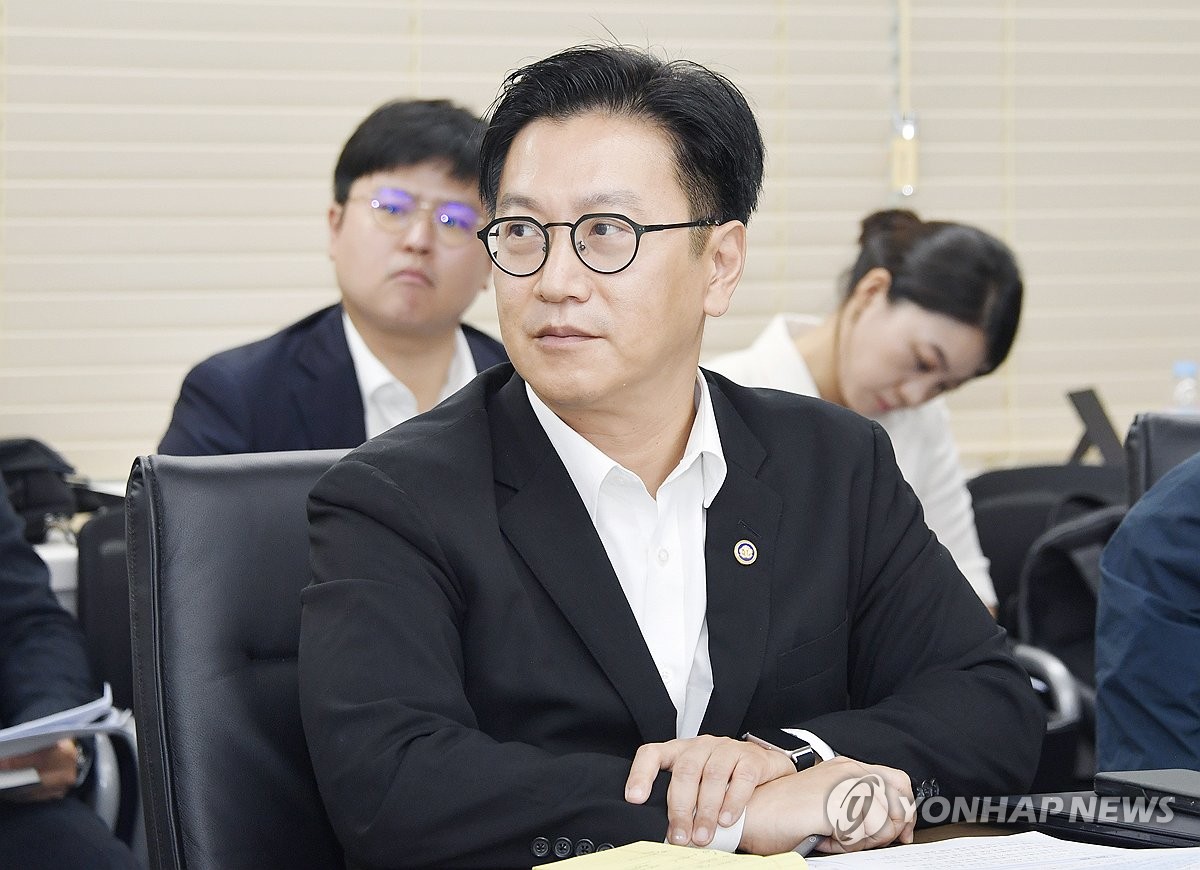 외환건전성협의회 주재하는 김범석 차관