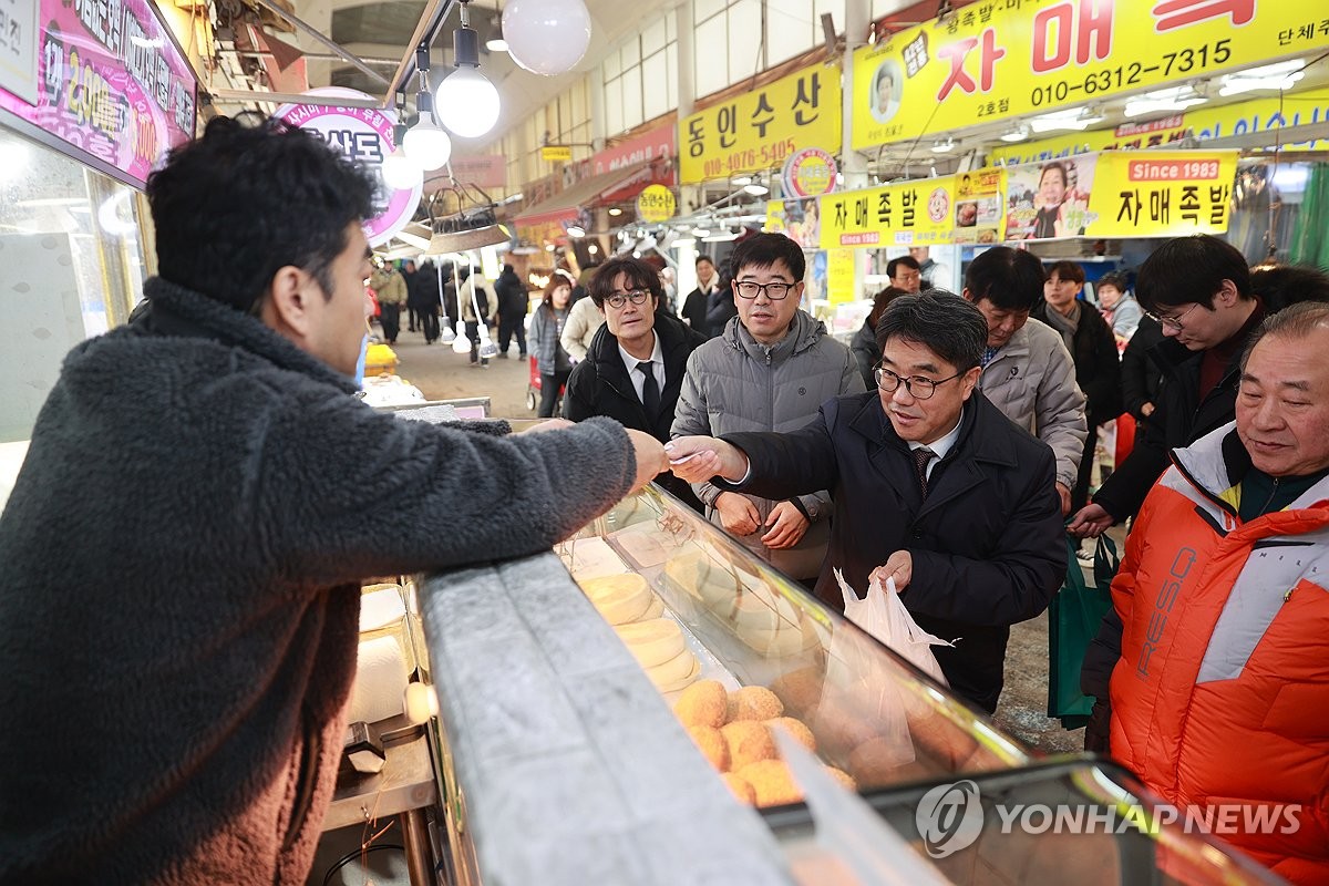 김성섭 차관, 부평종합시장 방문