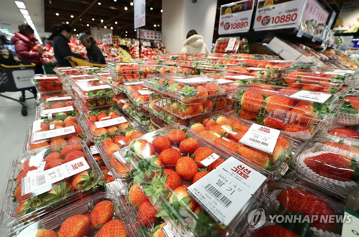 과일·채솟값 고공행진