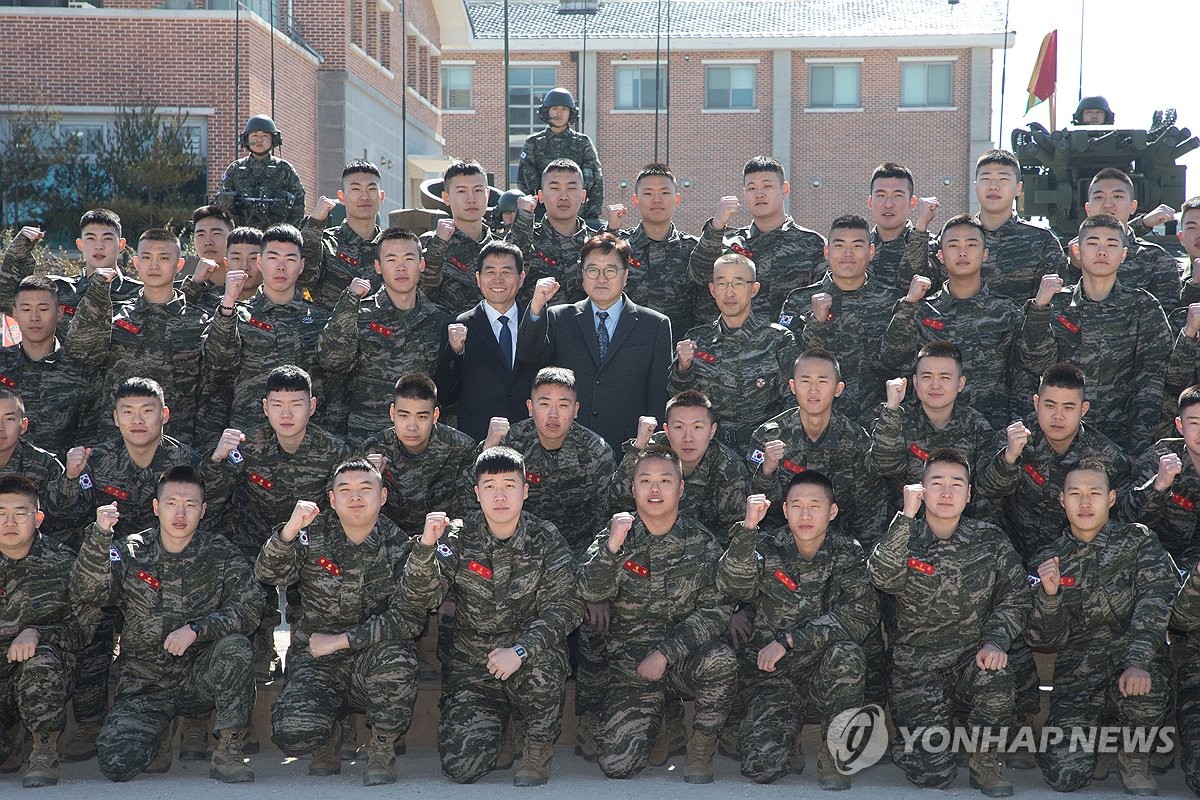 해병대 제1사단 방문한 우원식 국회의장