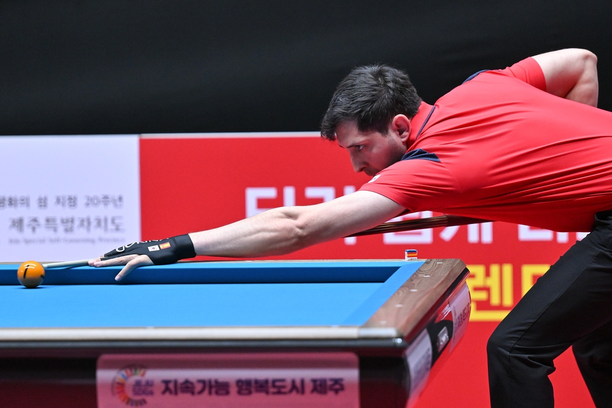 마르티네스·조건휘 등 PBA 챔피언, 월드챔피언십 조별리그 고배