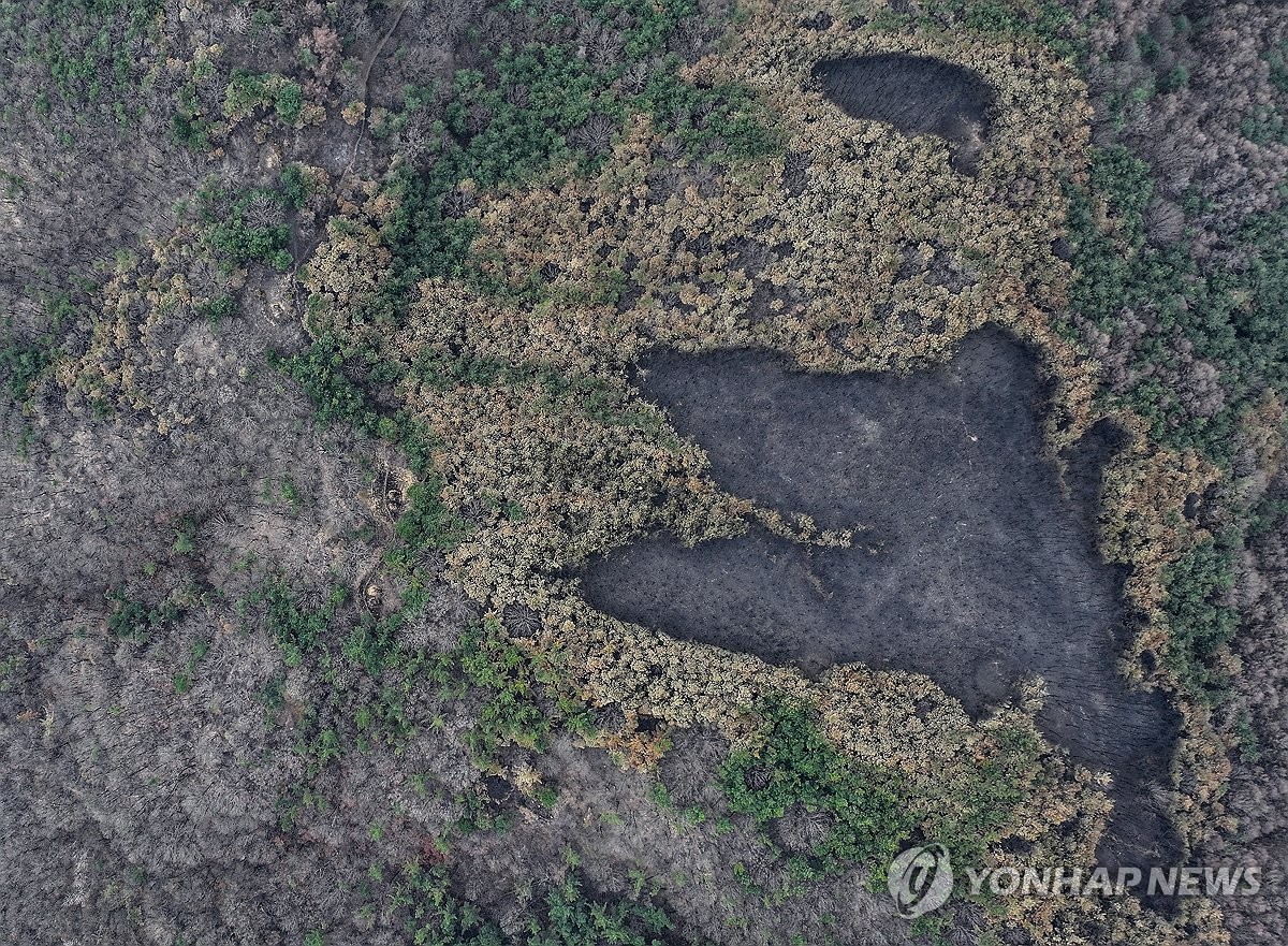 역대 최악 산불 최초 발화 지점
