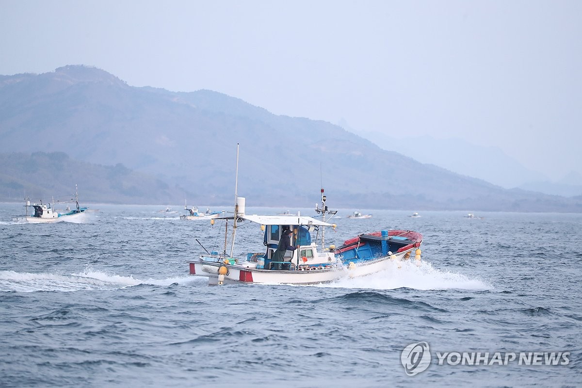 황금 어장 향한 힘찬 출발