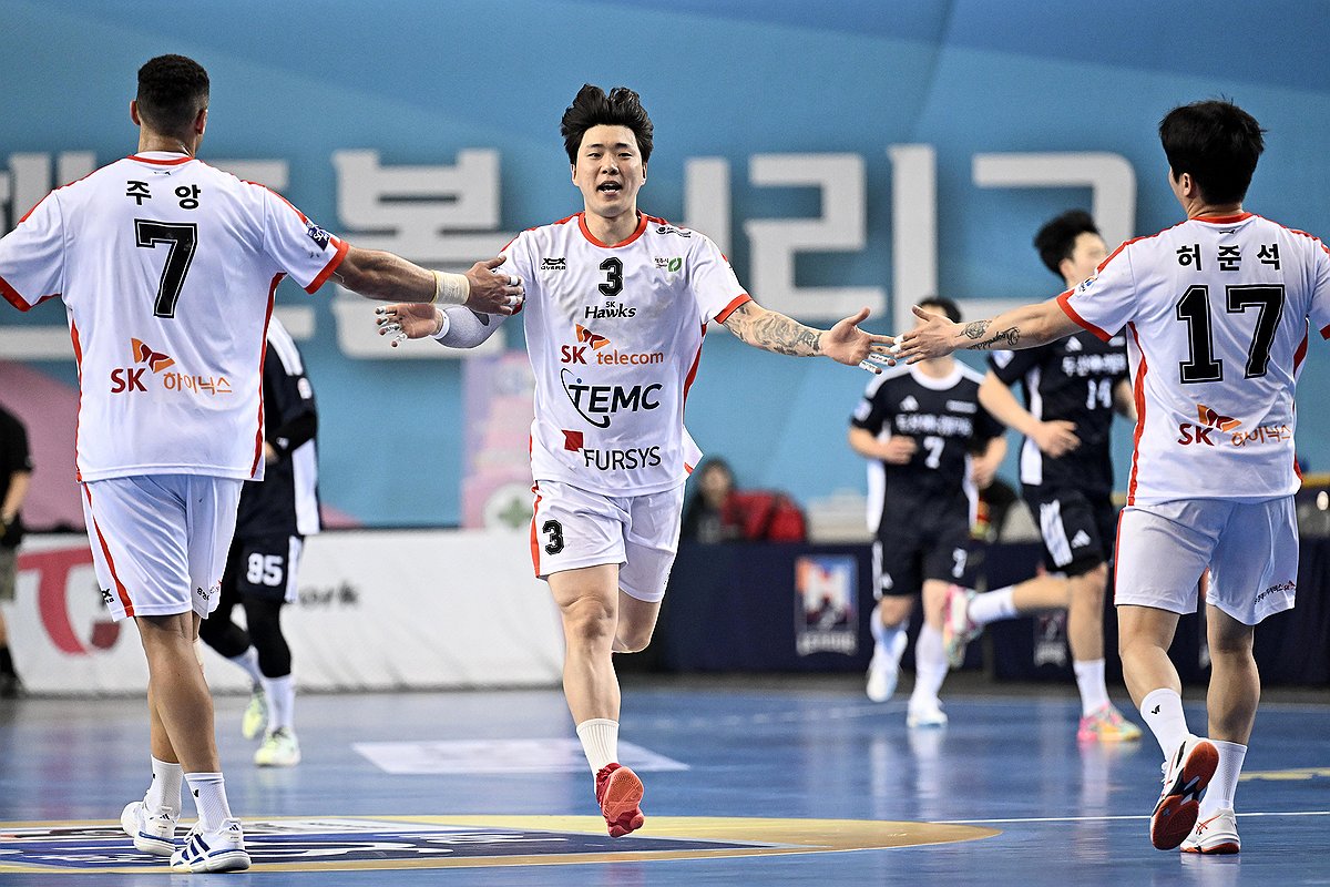 SK, 두산 꺾고 핸드볼 H리그 결승전 승부 원점