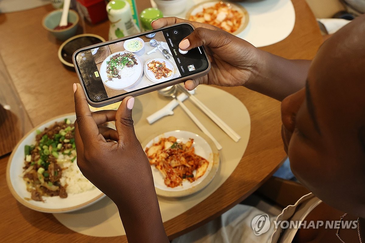 직접 요리한 한국의 맛