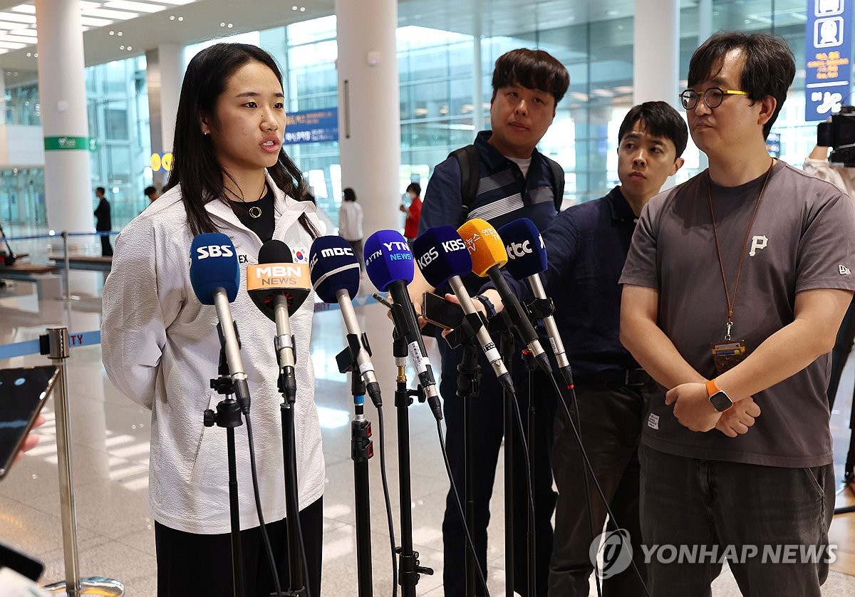 인도네시아오픈 우승 소감 밝히는 안세영