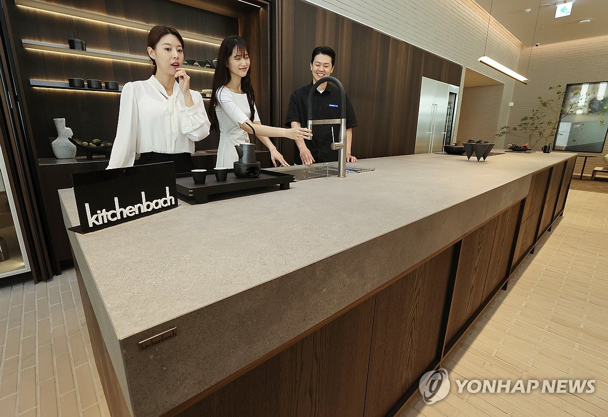 한샘 프리미엄 키친 브랜드 키친바흐 신제품 공개