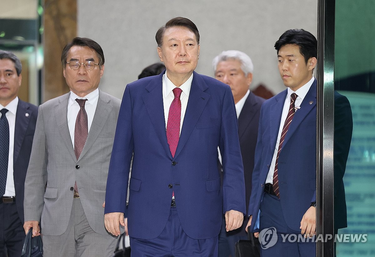 특검 조사 마친 윤석열 전 대통령