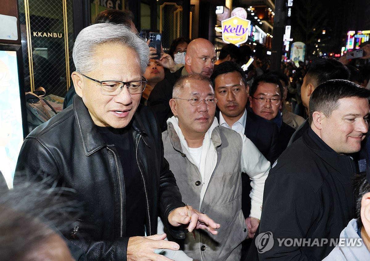젠슨 황·이재용·정의선 치맥 회동