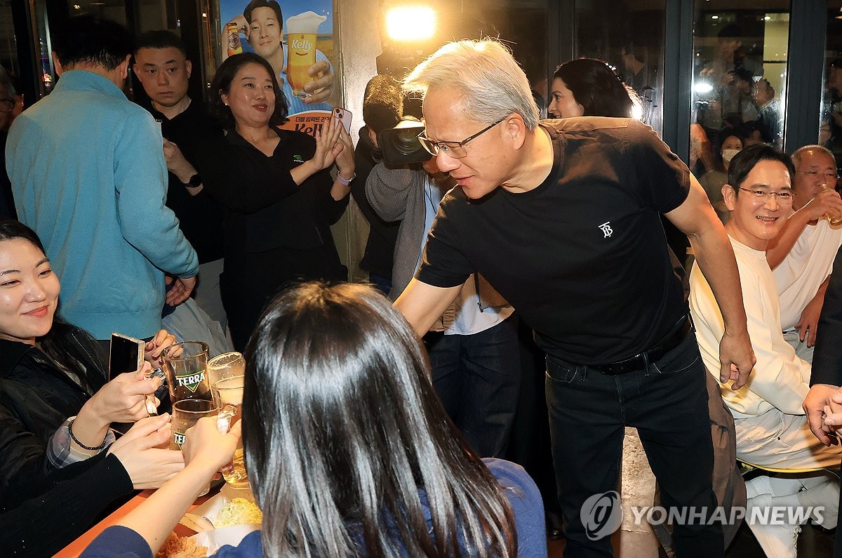 젠슨 황·이재용·정의선 치맥 회동