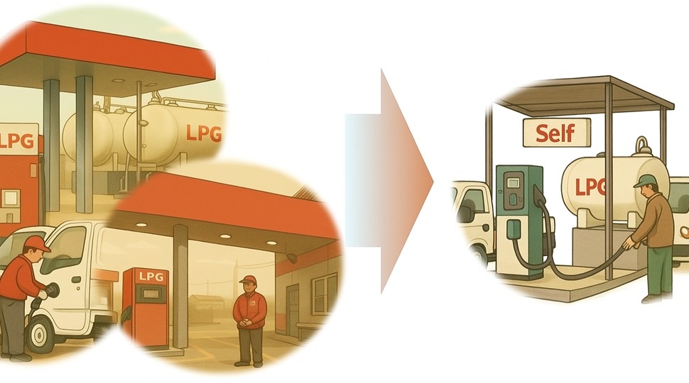 태양광+ESS 하이브리드 주유소 첫선…격오지에 LPG 간이충전소