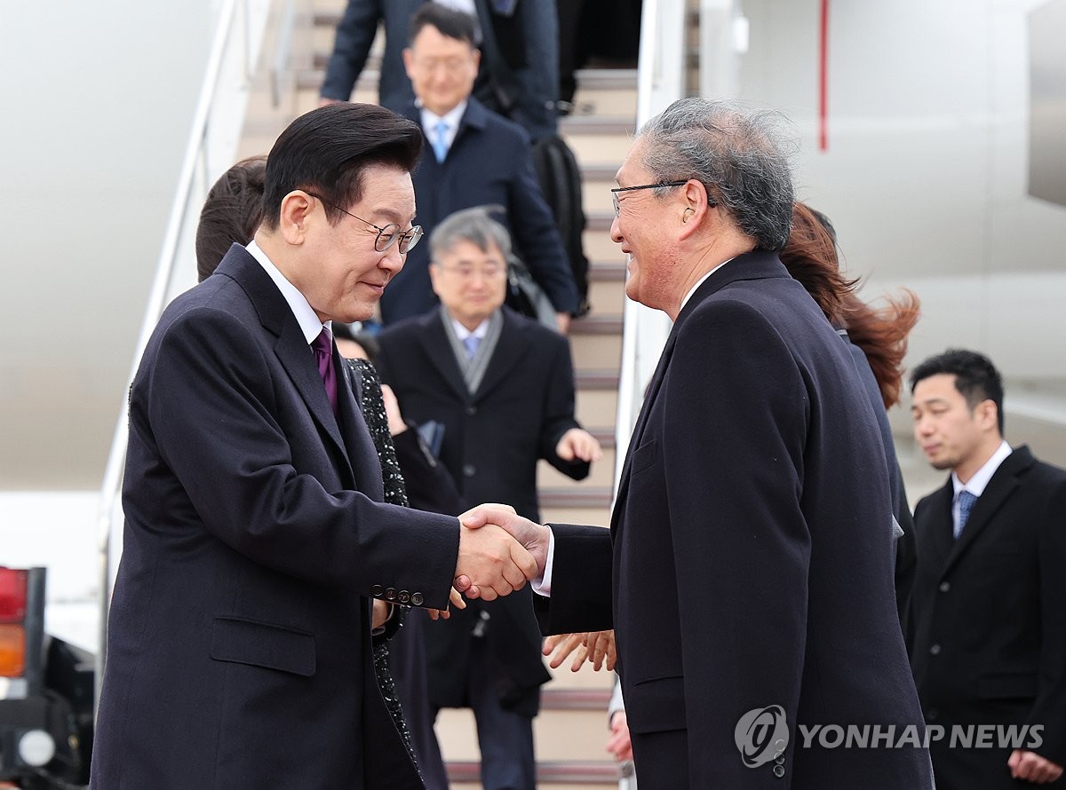 이재명 대통령, 일본 도착