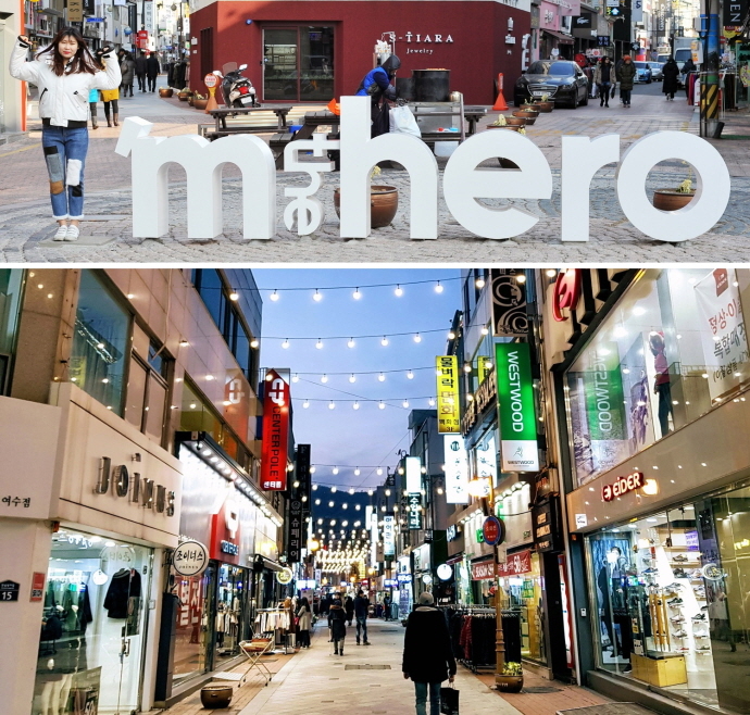여수 진남상가, ‘이순신 거리’ 변신 옛 활기 되찾아