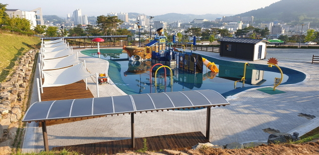 영광군, ‘우산근린공원 어린이물놀이장’ 개장