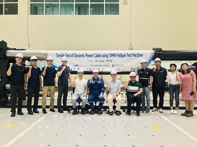 목포대, LS전선과 국내 최초 Dynamic Power Cable 해양운용환경 내구성 인증시험 성공