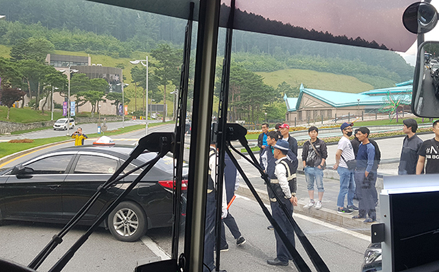 정선군, 강원랜드 인근 불법여객운송행위 합동 단속