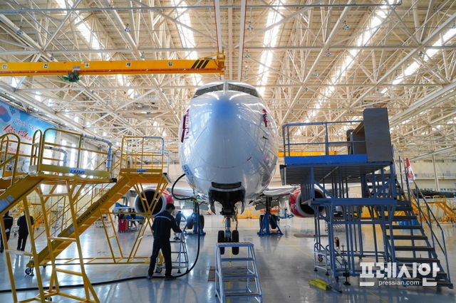 한국항공서비스, FAA 정비조직 인증-B737 정비능력 확보